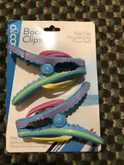O2 COOL boca beach towel clips keeps your towel in place- can be used for bags