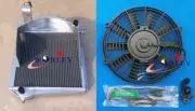 For Austin Healey Sprite Bugeye / MG Midget 948/1098 MT Aluminum Radiator + FAN