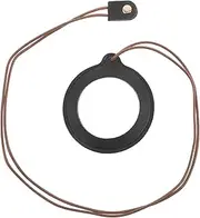 Healeved Neck Hanging Magnifying Glass: Pu Rope Neck Hanging 5X Magnifier for Seniors - Portable Reading Aid High Clarity Lens for Books Crafts
