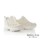 在飛比找遠傳friDay購物優惠-Keeley Ann運動風懶人內增高休閒鞋(米白色37657