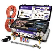 WELDCLASS PLATINUM Oxy/LPG Kit w/ Flashback Arrestors 4-OXLPK