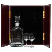 AACC Decanter & Glasses in Display Case