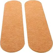2pcs Self Adhesive Felt Bulletin Board Strips for Easy Wall Mounting Stylish Photo Display and Key Organizer Soft Scratch Resistant Wall for Home and Office