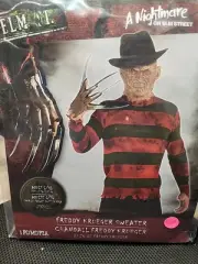 Nightmare On Elmstreet Freddy Kreuger Sweater Fits Up To Size 46 #4264 #4473