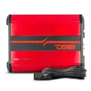 DS18 SXE-2500.1D/RD CAR AUDIO 1-CHANNEL MONOBLOCK SUBWOOFER CLASS-D AMPLIFIER