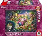 Disney, Mad Hatter's Tea Party: Puzzle Thomas Kinkade, Disney 6000 Teile