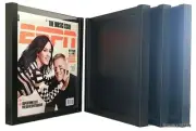 Magazine Display Frame Case Black Shadow Box ESPN Rolling Stone Lot of 4 A