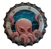 100 Oxygen Absorbing Beer Bottle Caps Brewing Homebrewing Octopus Crown Ocean