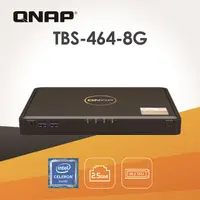 在飛比找PChome24h購物優惠-QNAP 威聯通 TBS-464-8G 4-Bay NAS 