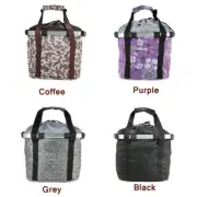 Foldable Cycling Bike Front Basket Bicycle Aluminum Alloy Handlebar Carrier Bag