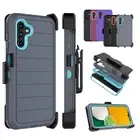 For Samsung Galaxy A03S A13 A23 A53 Case Cover Holster Clip + Screen Protector