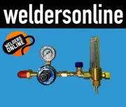 Argon Side Entry Regulator UNIMIG 2 x Flow Meters Purging Gas Line FREE POSTAGE