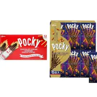 在飛比找蝦皮購物優惠-好市多代購 格力高  Pocky 杏仁巧克力棒6入/巧克力棒