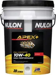 Nulon Apex+ 10W-40 Long Life Engine Oil 20L Full Synthetic (APX10W40-20)