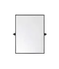 Elegant Lighting Everly 24" x 32" Transitional Rectangular Framed Wall Mirror Bl