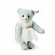 STEIFF "HOLLY TEDDY BEAR " EAN 034282 ICE BLUE MOHAIR BEAR LIM EDITION