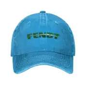 Fendt Farming Baseball Caps Tractor Agriculture Unstructured Cap Washed hat