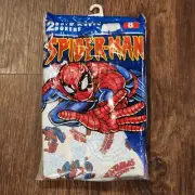 Vtg Amazing Spider-Man Underwear Boxers Set Size L (8) Briefly Stated 2 Pk 2003