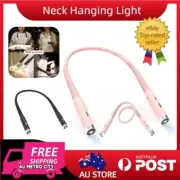Neck Hanging LED Light Portable Lamp Flexible Hands-free Reading Book Charging