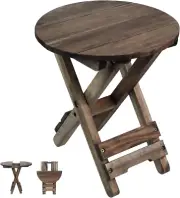 Small Patio Table, Outdoor Folding Side Table, Portable Side Table, Small Side T