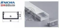 在飛比找Yahoo!奇摩拍賣優惠-燈管條鋁製T5/T8 洗牆櫥櫃層板燈可訂製戶外防水 1米10