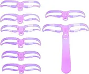 Eyebrow Stencil Kit for Women - 8-Styles Eye Brow Shaper Set,Washable Portable Eyebrow Shaping Stencils for Travel Daily Use Party Date Night