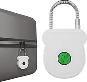 [Generic] Locker Lock - Keyless Suitcase Lock,Waterproof Smart Rechargeable Padlock for Gym Backpack Box Drawer Fence Garage Gate Shed