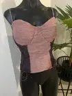 BNWT Princess Polly Mauve Corset Top Size 14