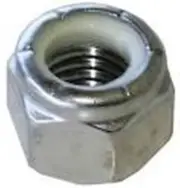 Stainless Steel Nylon Insert Lock Nut NC 7/16-14 QTY-25