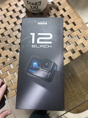 GoPro HERO12 Black - Waterproof Action Camera with 5.3K60 Ultra HD Video, 27MP