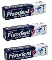 BL Fixodent Denture Adhesive Ultimate Professional 1.8oz each *Three Pack*