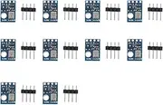 10PCS AHT10 High Precision Digital Temperature and Humidity Sensor Measurement Module I2C Communication Replace SHT20