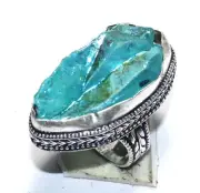 Top Sunshine Druzy Gemstone Handmade Ring Jewelry Ring 6 Size Inches