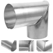 90 Degree Chimney Elbow Stove Pipe Reduction Fireplace Flue Steel