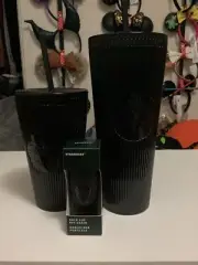 starbuck black tumbler set 2024 release never been used