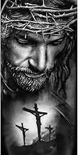 Diamond Painting Kit for Adults Full Drill Jesus Diamond Art Jesus Christ Bead for Decor, Plus Size 16x32 Inch