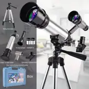 Stargazing Telescope, Monocular Portable Lunar Space Planet Observing Telescope