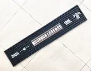 JIM BEAM Maker's Mark Rubber bar mat spill mat drip mat beer runner bar coasters