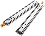 SAN HIMA 1 Pair Heavy Duty Drawer Slide - Extendable Length 350MM-700MM Load Capacity 125KG, Soft Close Drawer Runners Rail with Locking Side Mount Width 53MM, for Vehicle Home