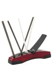 LANSKY Masters Edge 5 Ceramic Rod Sharpener Straight & Serrated Knives MEDGE1