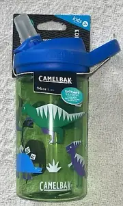 Camelbak Eddy *Hip Dinos* Kids Water Bottle w/Straw 14oz BPA Free