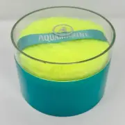 Revlon Aquamarine Vintage Dusting Powder 6 Oz Unused Full w/ Bright Yellow Poof