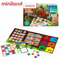 在飛比找趣玩鹿優惠-【西班牙miniland】圖案數獨磁鐵遊戲板