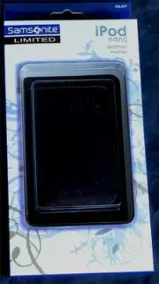 Samsonite Leather Wallet for Ipod Nano (2nd Gen), BRAND NEW IN PACKAGE