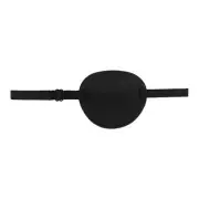 Left Right Pirate Eye Patch Adjustable Pirate Patch Eye Cover for Adults
