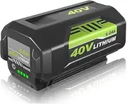 6.0Ah Replacement Battery Compatible with Ryobi 40V Cordless Power Tool and Chargers, OP4040, OP4026, OP4050, OP4060A