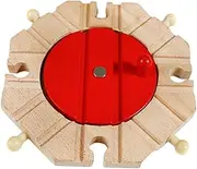 Train Track Model with Rotating Turntable