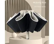 Automatic Umbrella Reverse Sunshade Women's Sunscreen Umbrella Sunny and Rainy Dual-use Retro Large UV Protection Men's Sun Umbrella