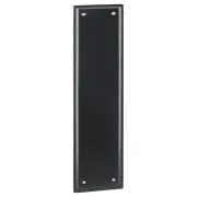 Milton Finger/Push Plate, Matte Black