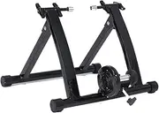 Steel Bike Turbo Trainer for Indoor Exercise, Bike Exercise Magnetic Stand, Home Fitness Tool for Riding Bike, Turns Cycle into Fitness/Speed/Exercise Training Bike, Easy to Install